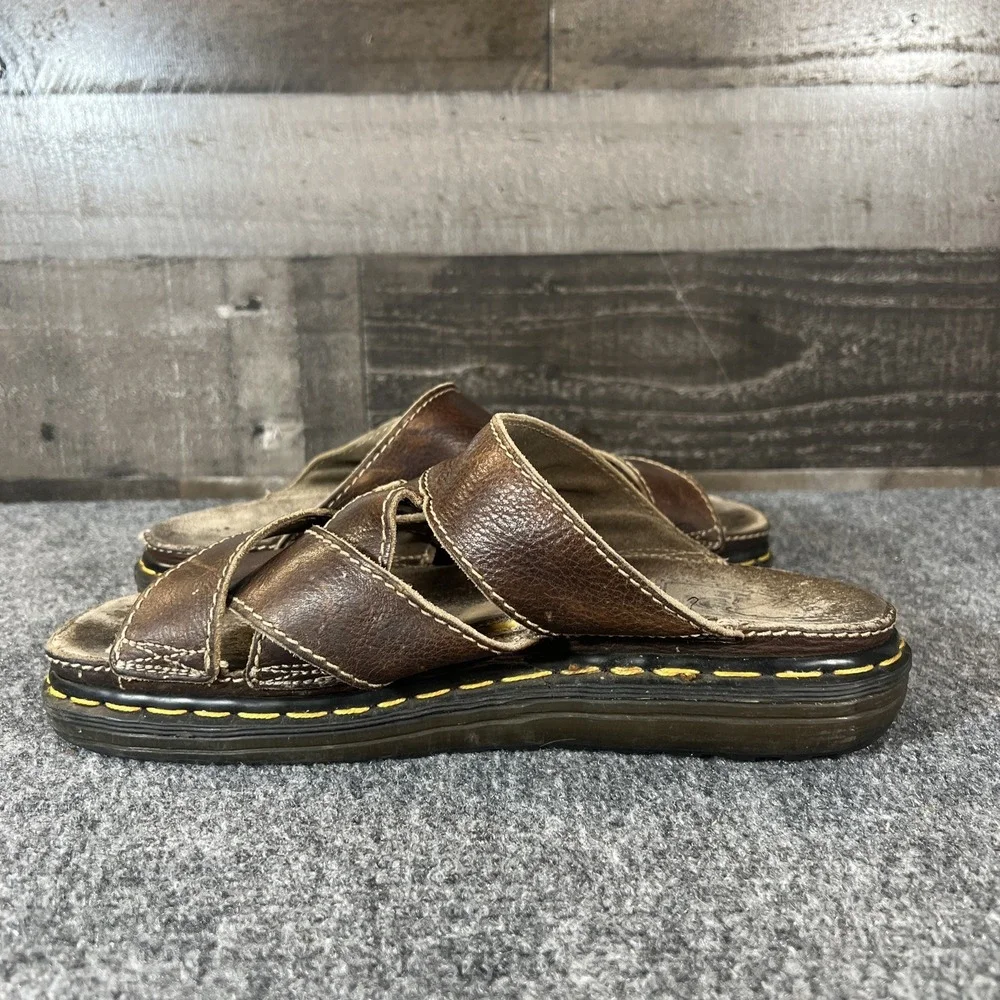 Vintage Dr. Martens England Leather Fisherman Chunky Sandals Y2K 90's Mens 11